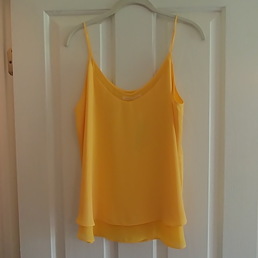 NWT Violet & Claire Sunshine Yellow Tank Top